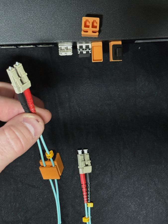 DuCSec attached to the cable