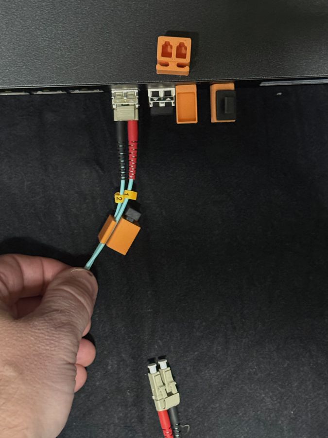 DuCSec securely on the fibre-optic cable