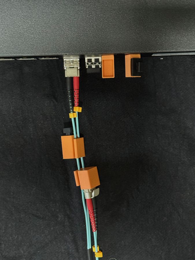 Multiple DuCSec along the fibre-optic cable – cold backup assigned